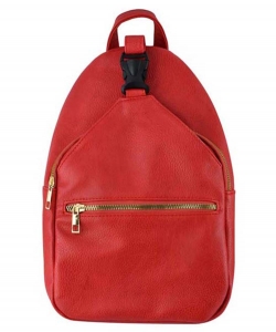 Fashion Sling Backpack AD767 RED